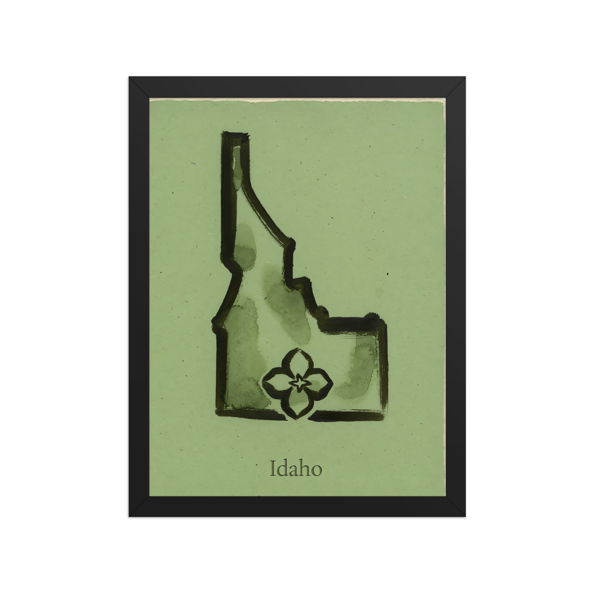 Idaho US State Poster