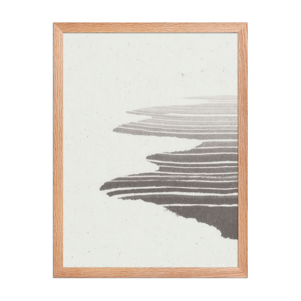 Thumbnail: Japandi Sumei-e Japanese Ink Inspired Print