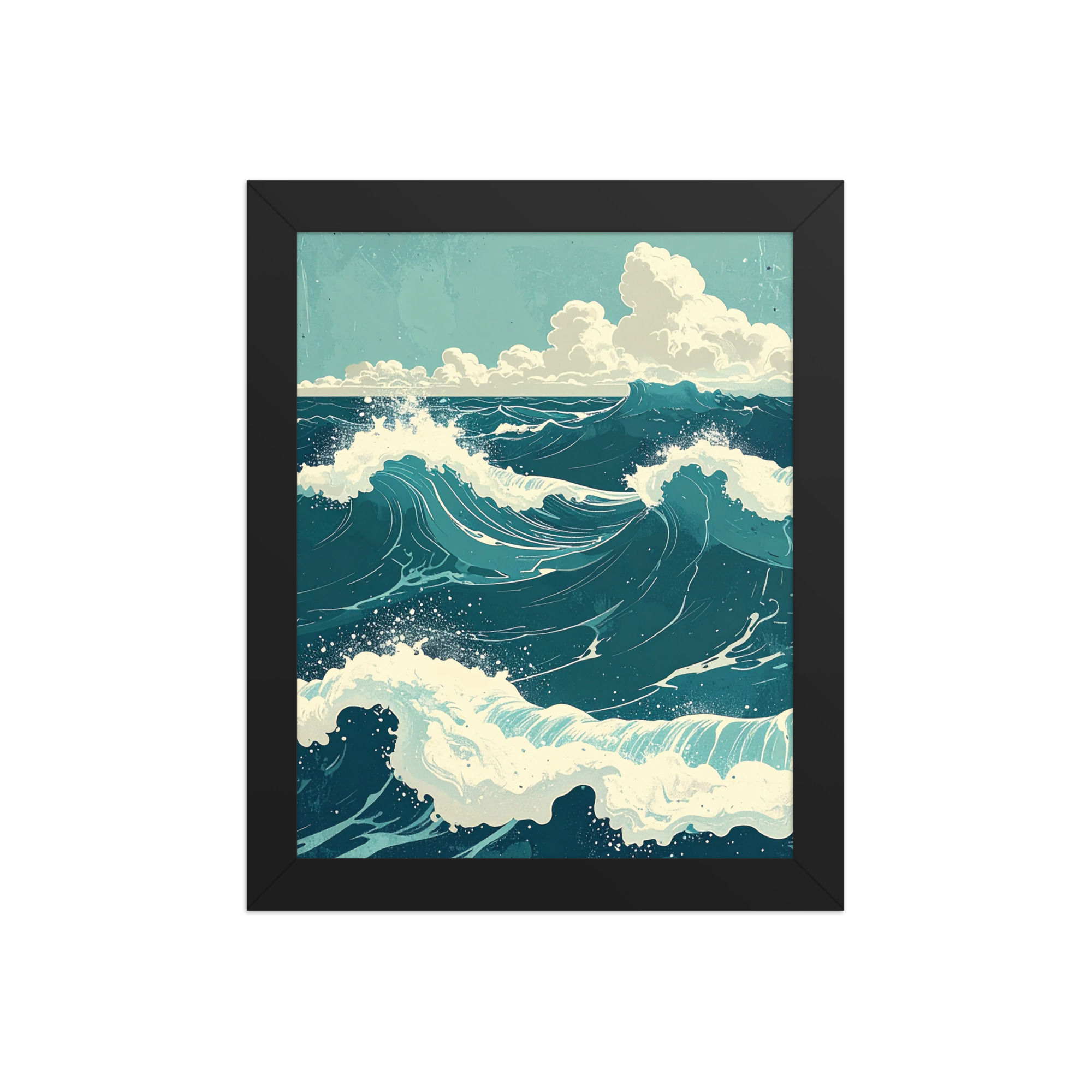 Rough Seas Wall Art for Bedroom