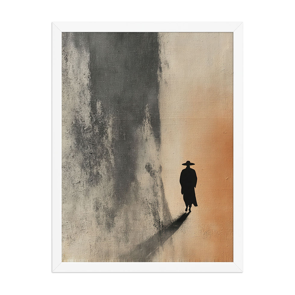 Thumbnail: Minimalist Silhouette Art Print