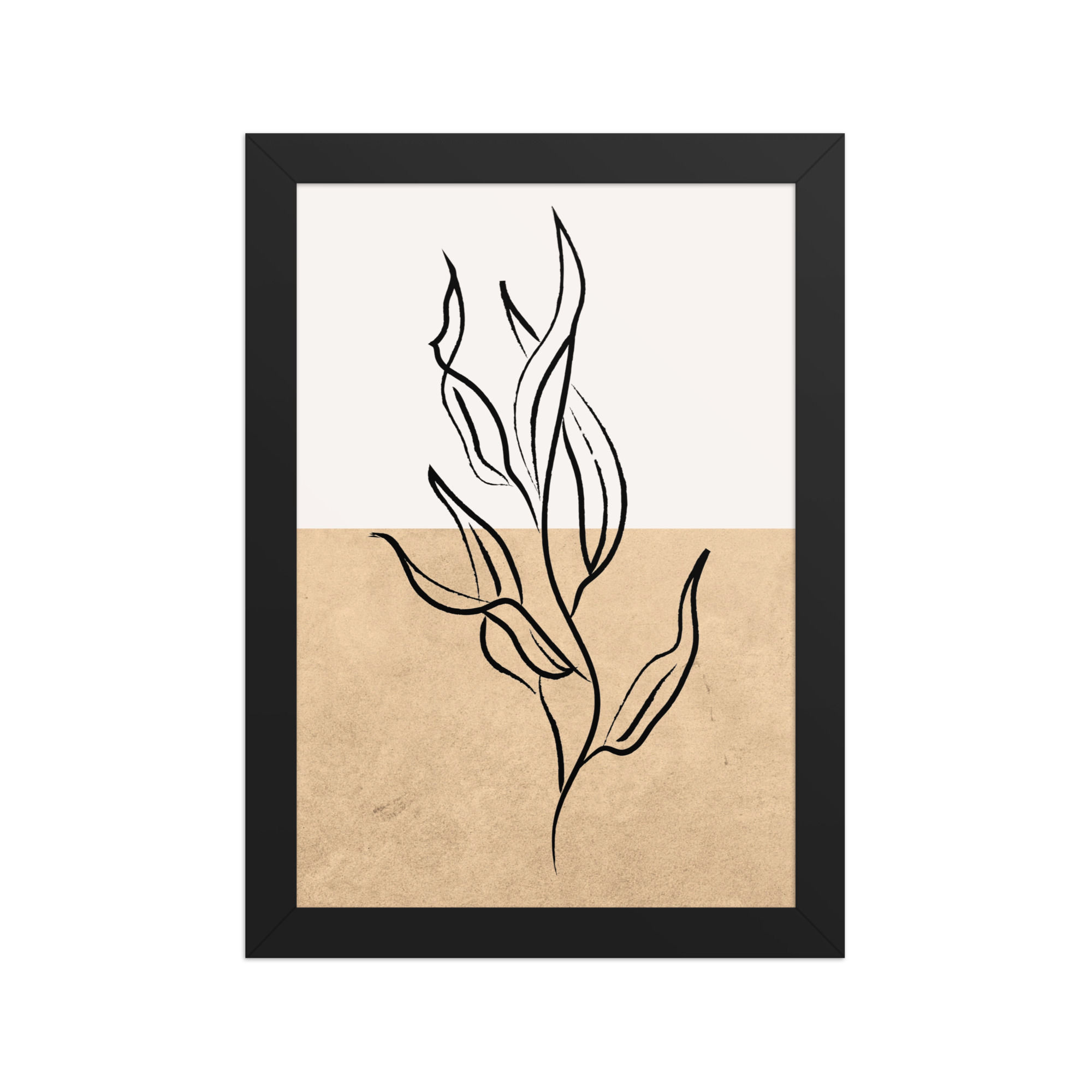 Minimalist Boho Art: Simple Wall Decor for a Cozy Atmosphere viii