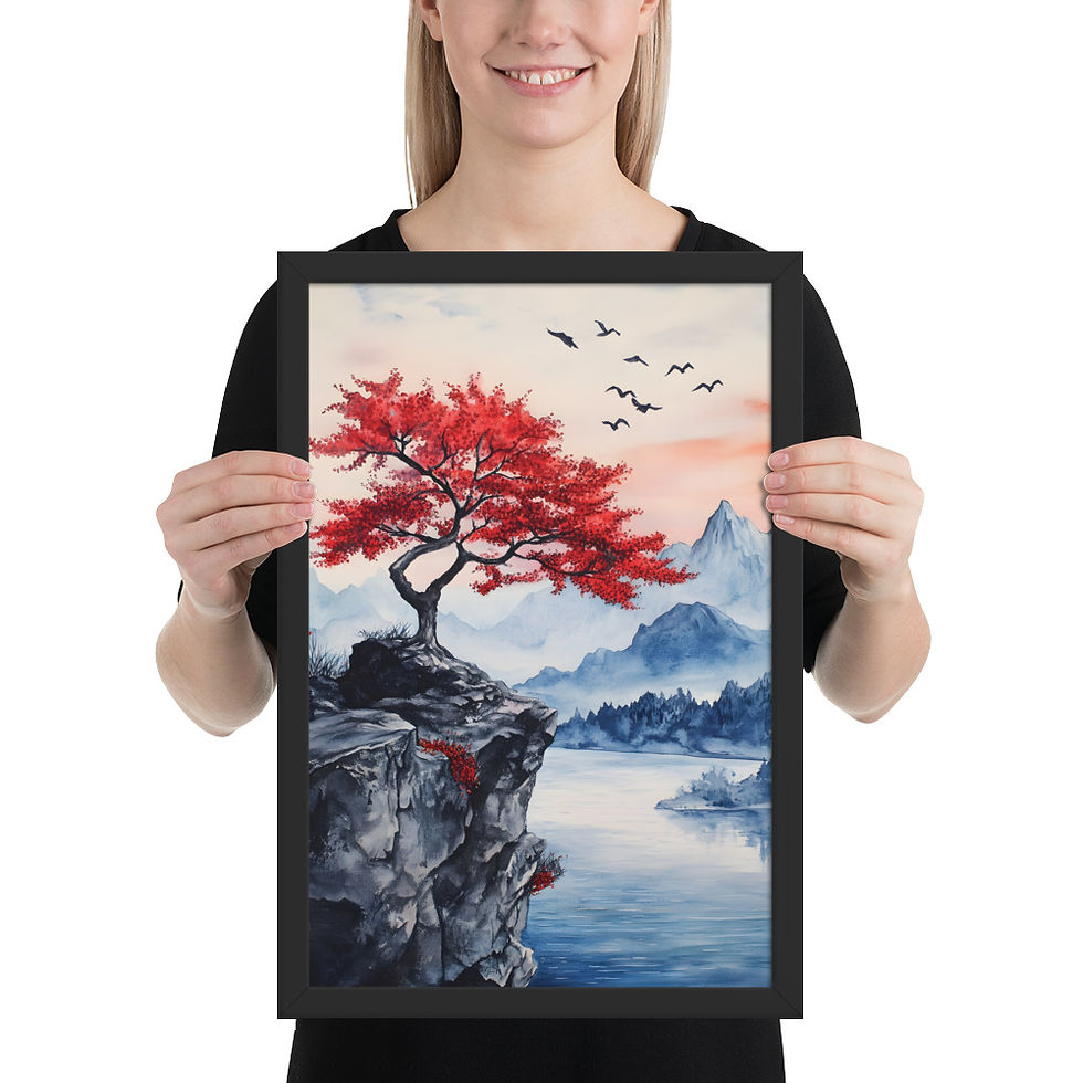 Thumbnail: Crimson Maple Mountains