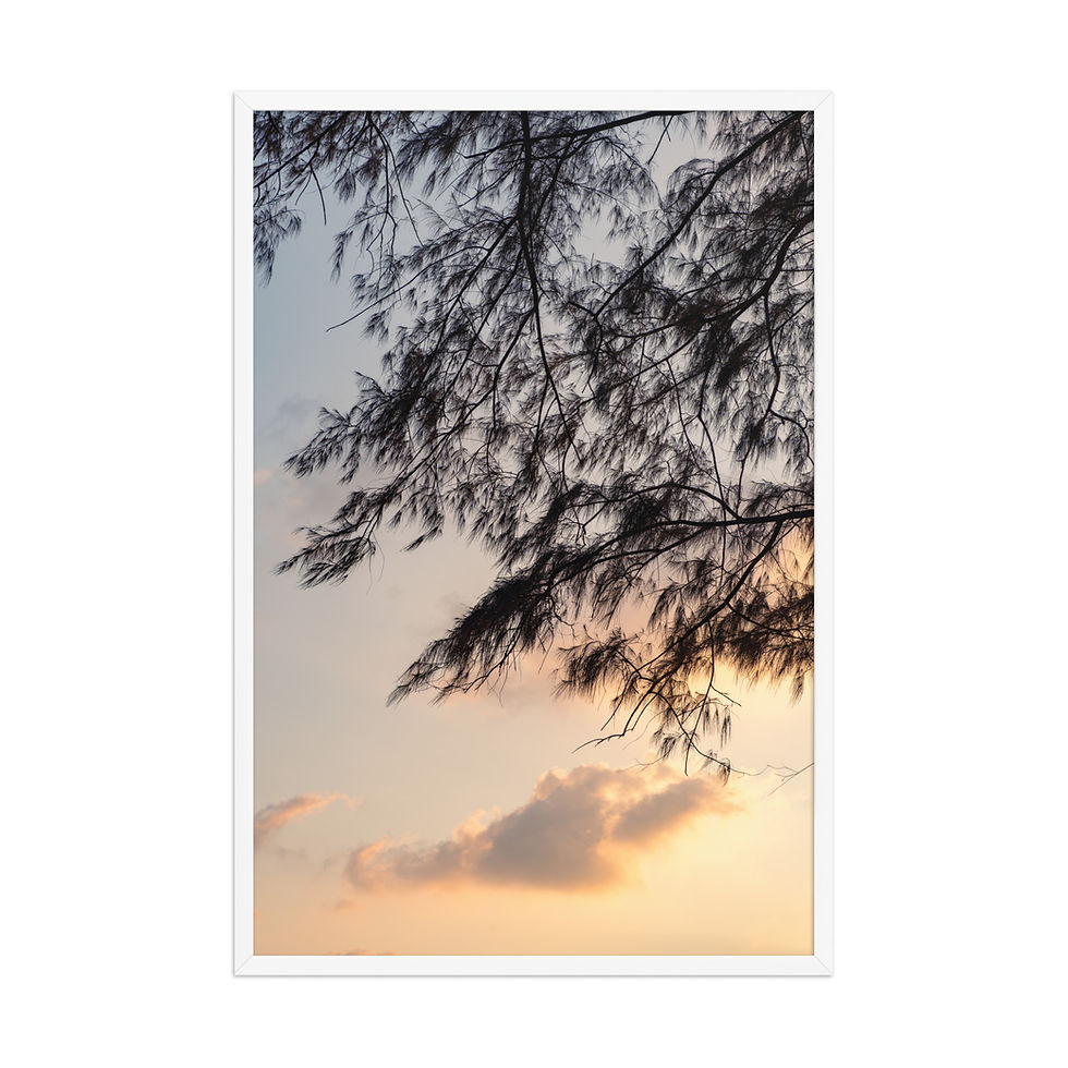 Thumbnail: Andaman Sunset Framed Beach Photography Wall Art