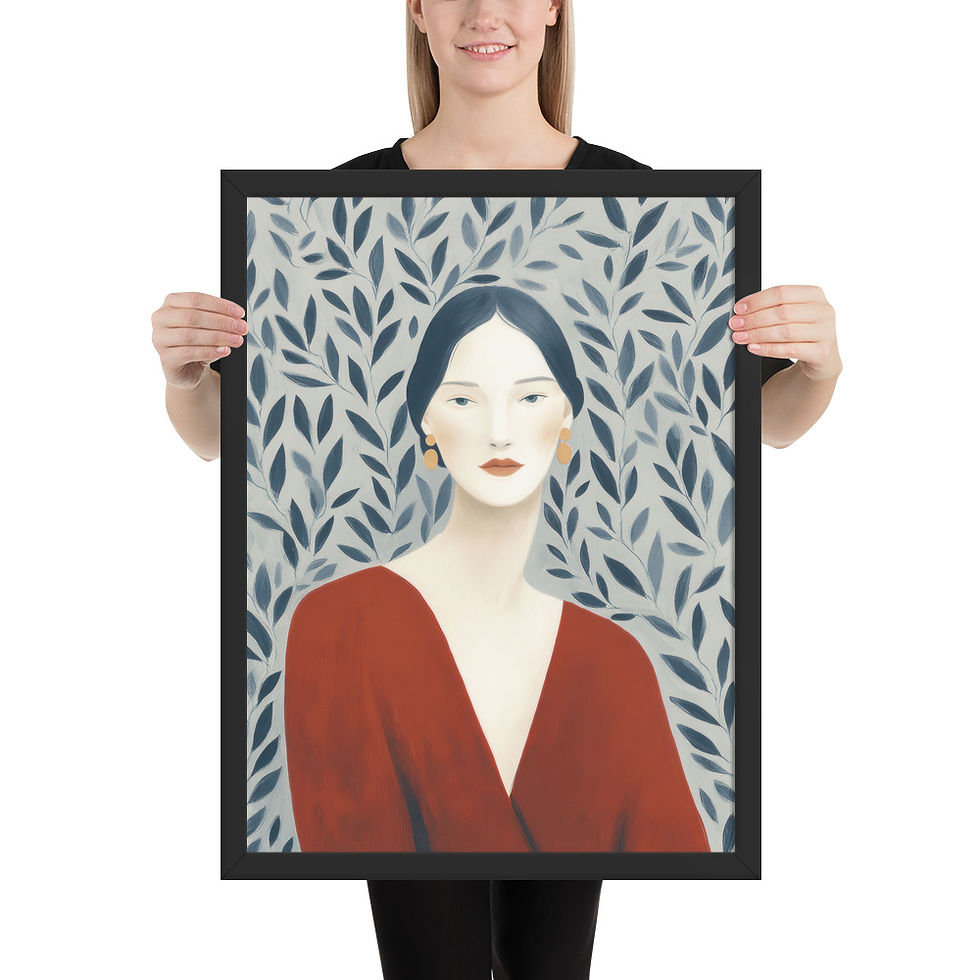 Thumbnail: Cozy Gouache Wall Art