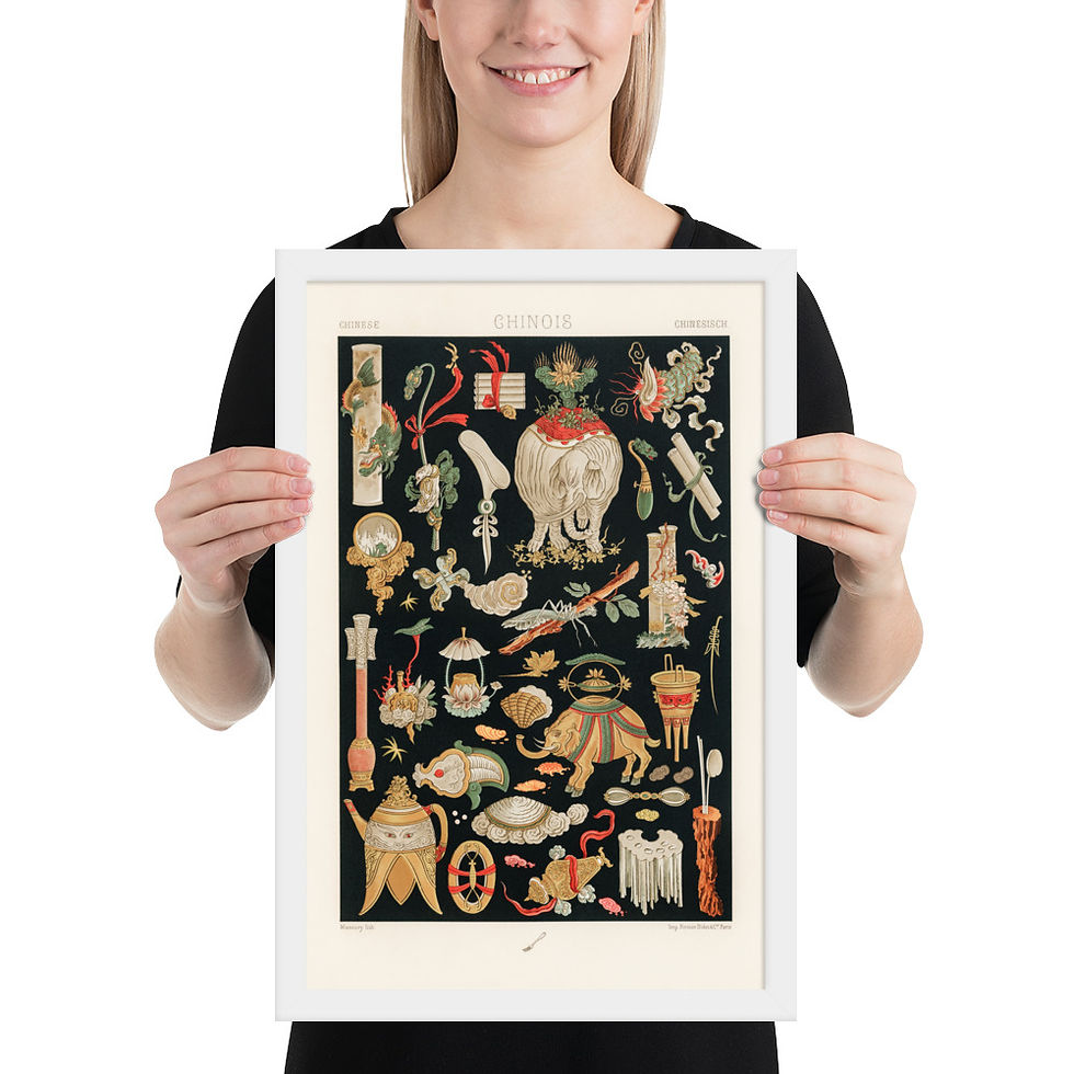 Thumbnail: Chinese Plate pattern | L'Ornement Polychrome