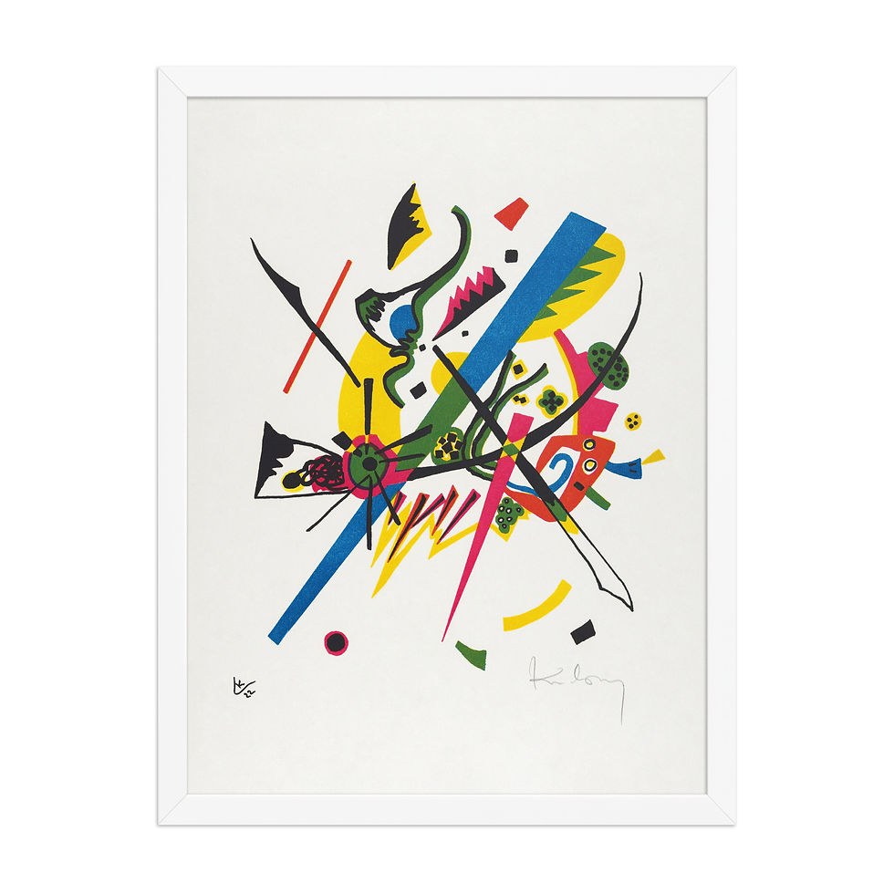 Thumbnail: Framed Contemporary Art For Living Room