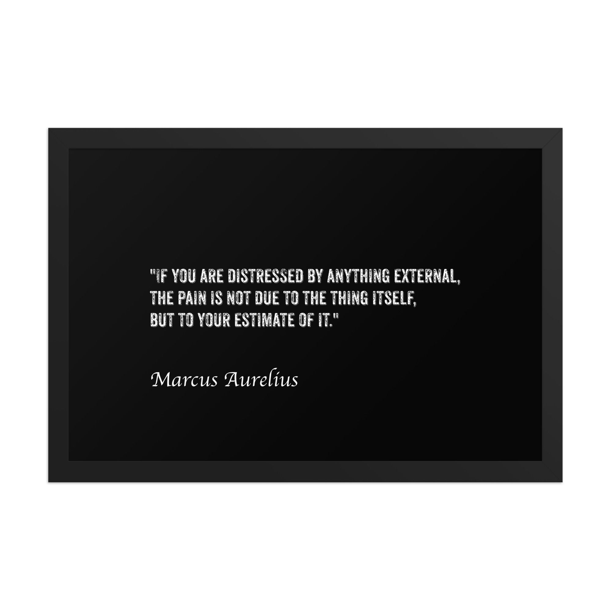 Inspirational Stoic Wall Art for Living Room