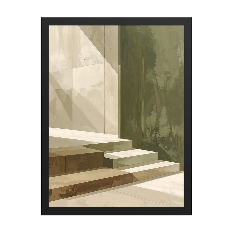 Thumbnail: Abstract Staircase Wall Art
