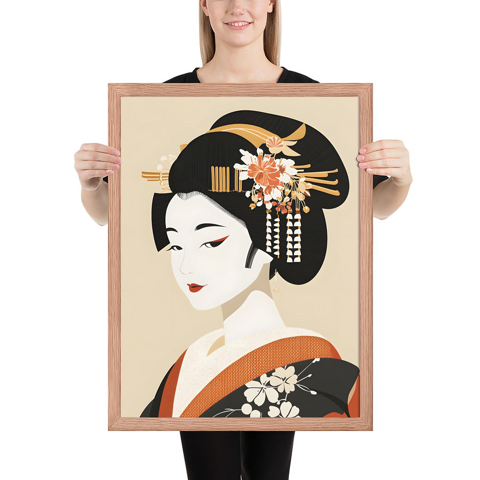 Thumbnail: Modern Japanese Geisha Art vi