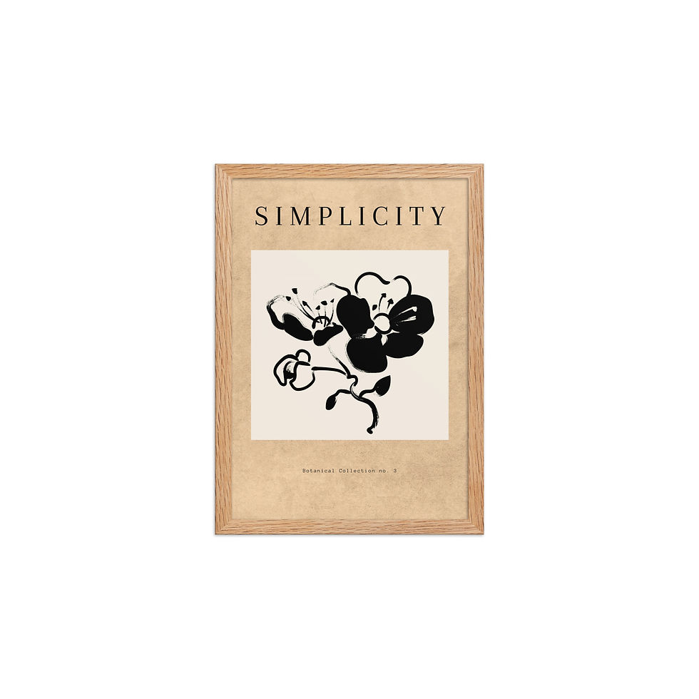 Thumbnail: Trendy Simple Boho Art: Minimalist Wall Decor for Modern Homes viii