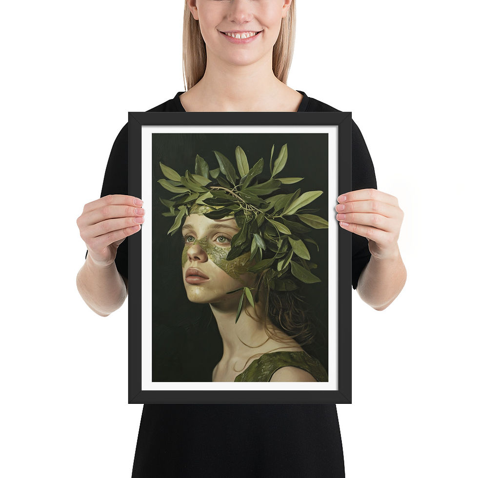 Thumbnail: Striking Abstract Framed Wall Decor for Modern Homes