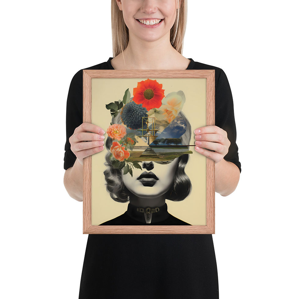 Thumbnail: Retro Pop Art Abstract Print