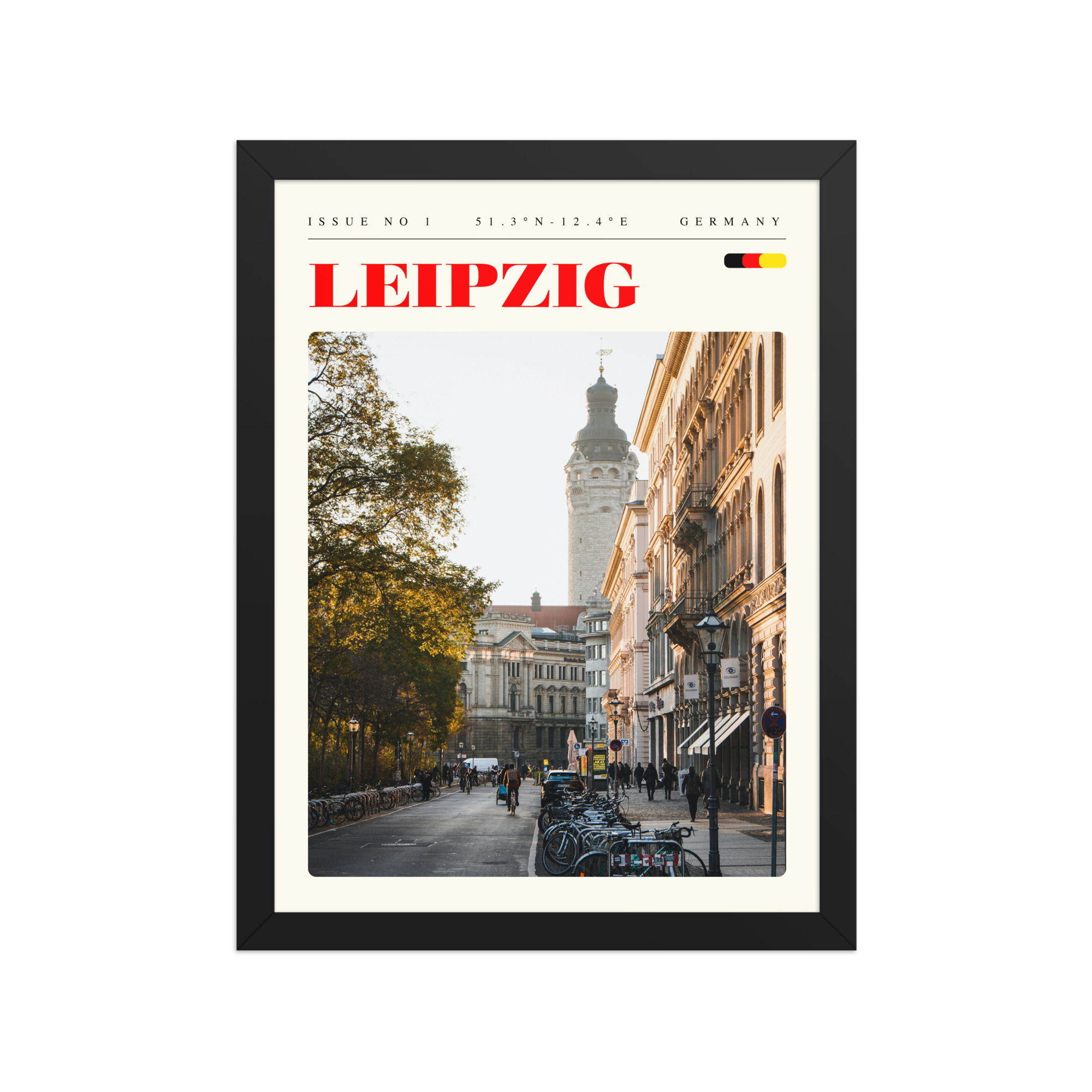 Leipzig | Framed Travel Posters: Explore Iconic European City Prints