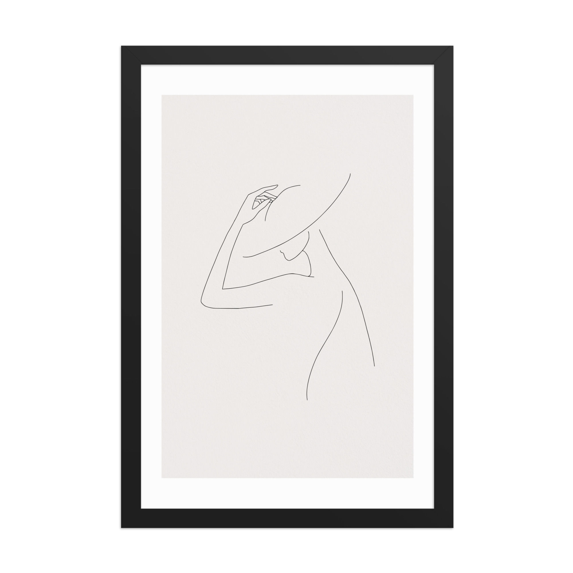 Modern Boho Art: Sleek Wall Decor for a Welcoming Home Feel lines