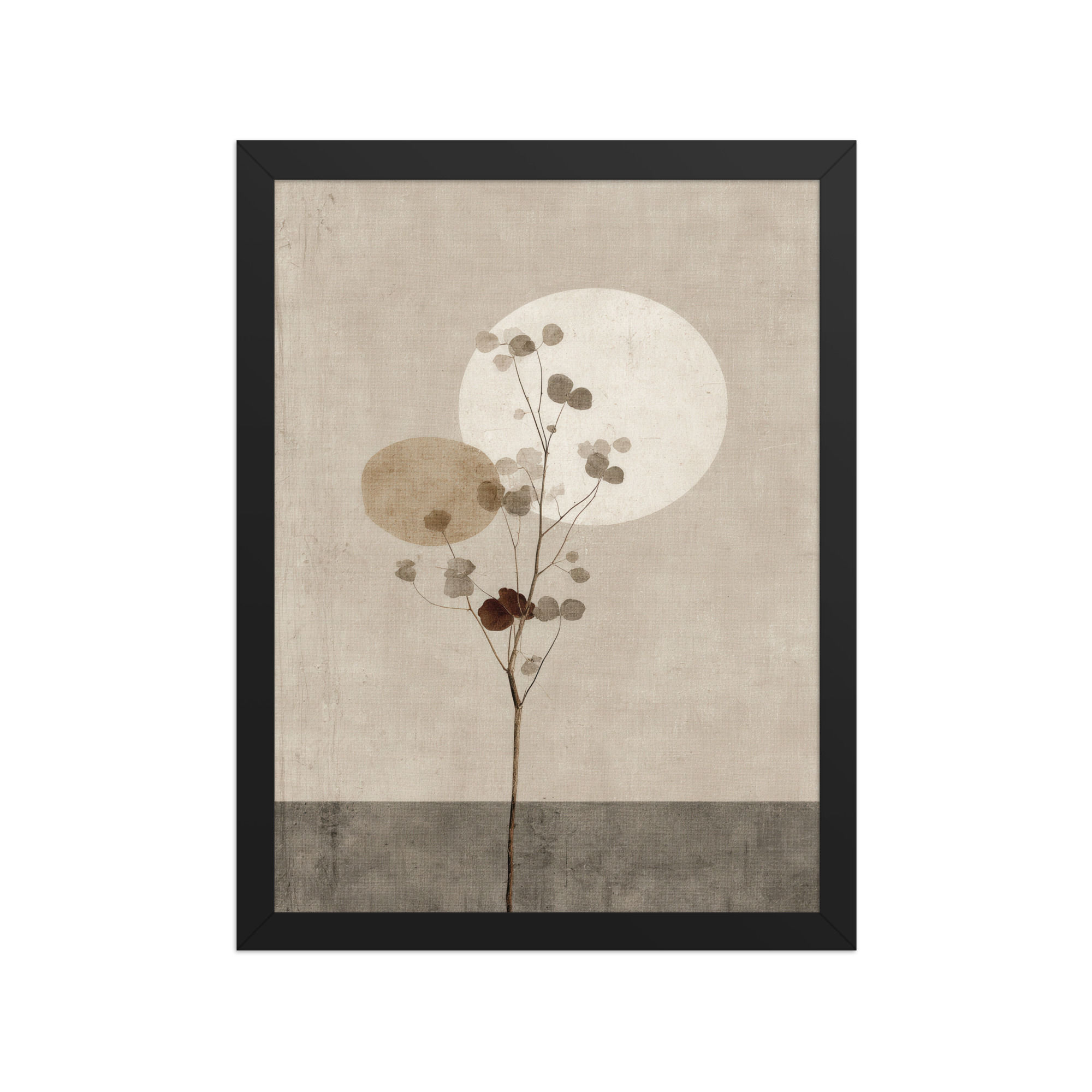 Minimalist Boho Wall Art – Framed for Charm