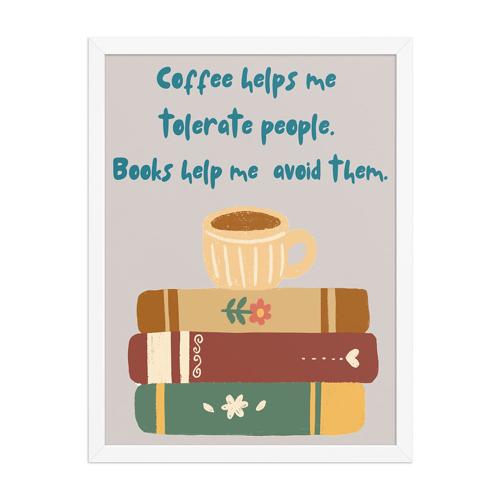 Thumbnail: Framed Reading Corner Art Print