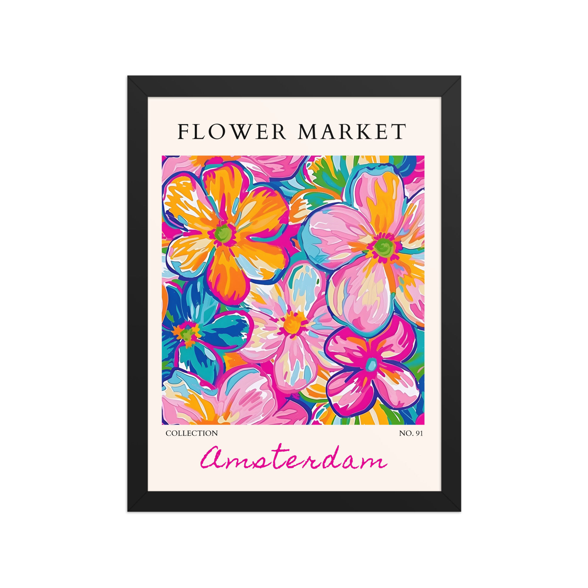 Amsterdam | Framed Botanical Wall Art: Nature Prints from Global Cities
