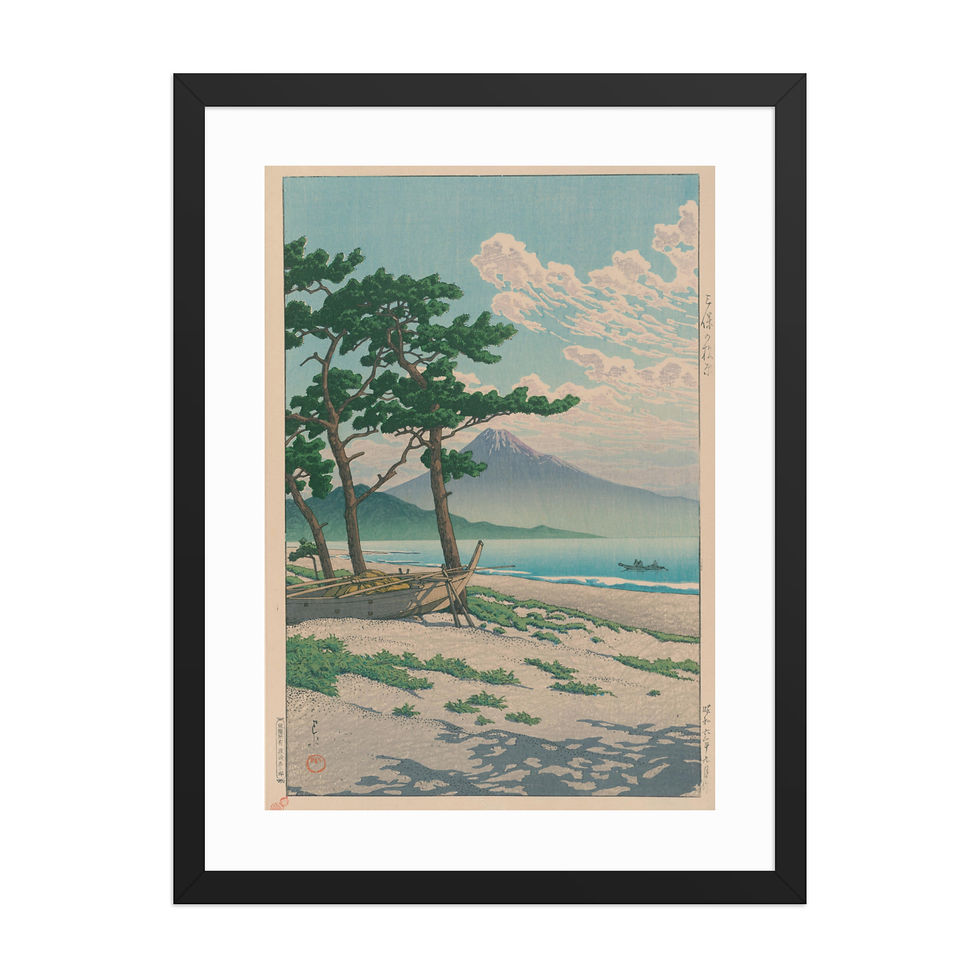 Thumbnail: Hasui Kawase — Framed Japanese Artist Print