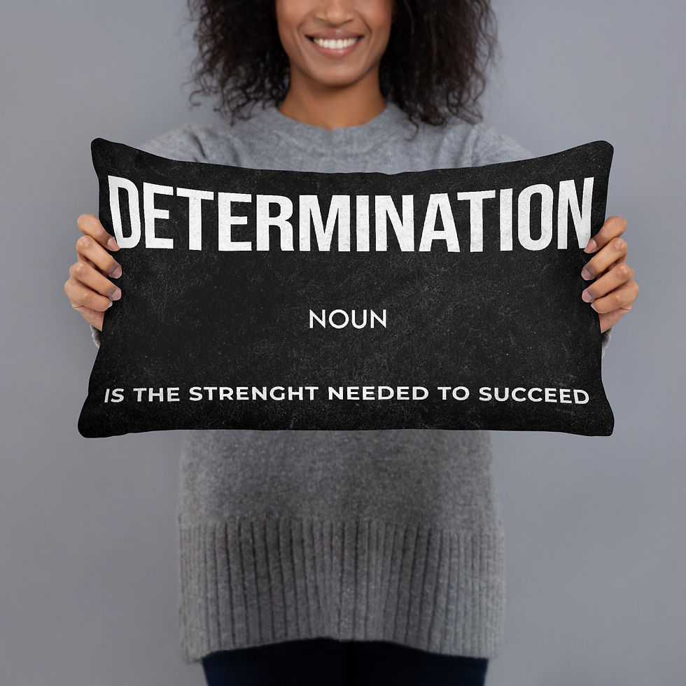 Thumbnail: Bold Typography Cushion – Inspirational Decor Piece