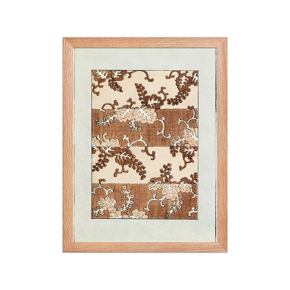 Thumbnail: Shin Bijutsukai lines | Japanese Art | Bold Abstract | Leaves