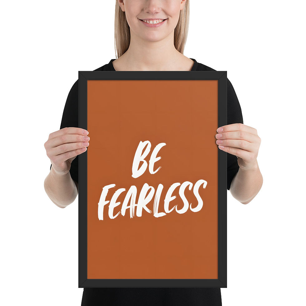 Thumbnail: Be Fearless | Motivational Art