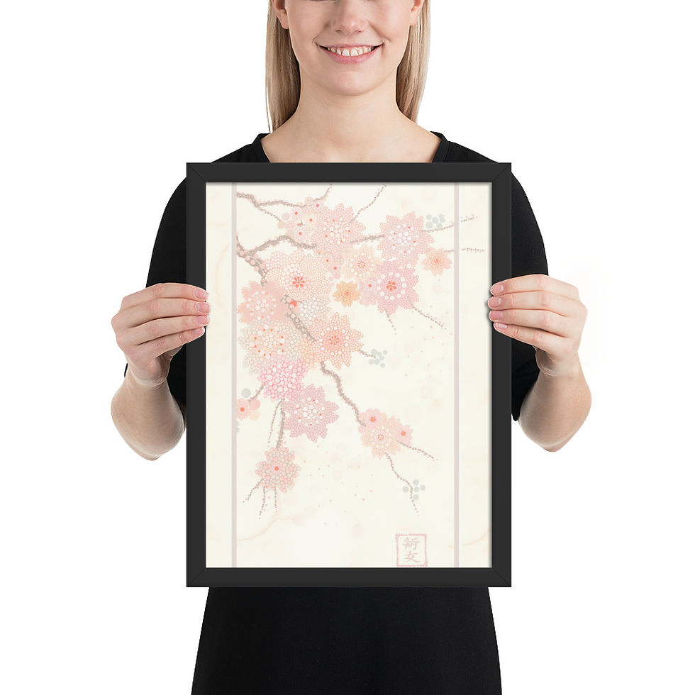 Thumbnail: Cherry Blossom Minimalist Botanical Art