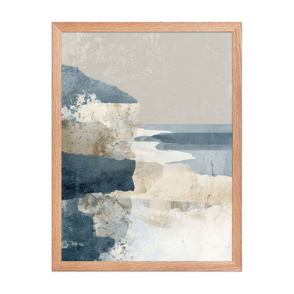 Thumbnail: Framed Dreamy Boho Art – Soft and Serene Decor