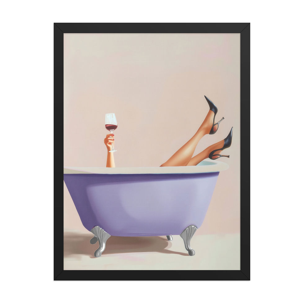 Thumbnail: Maximalist Art Print | Bathroom Walls