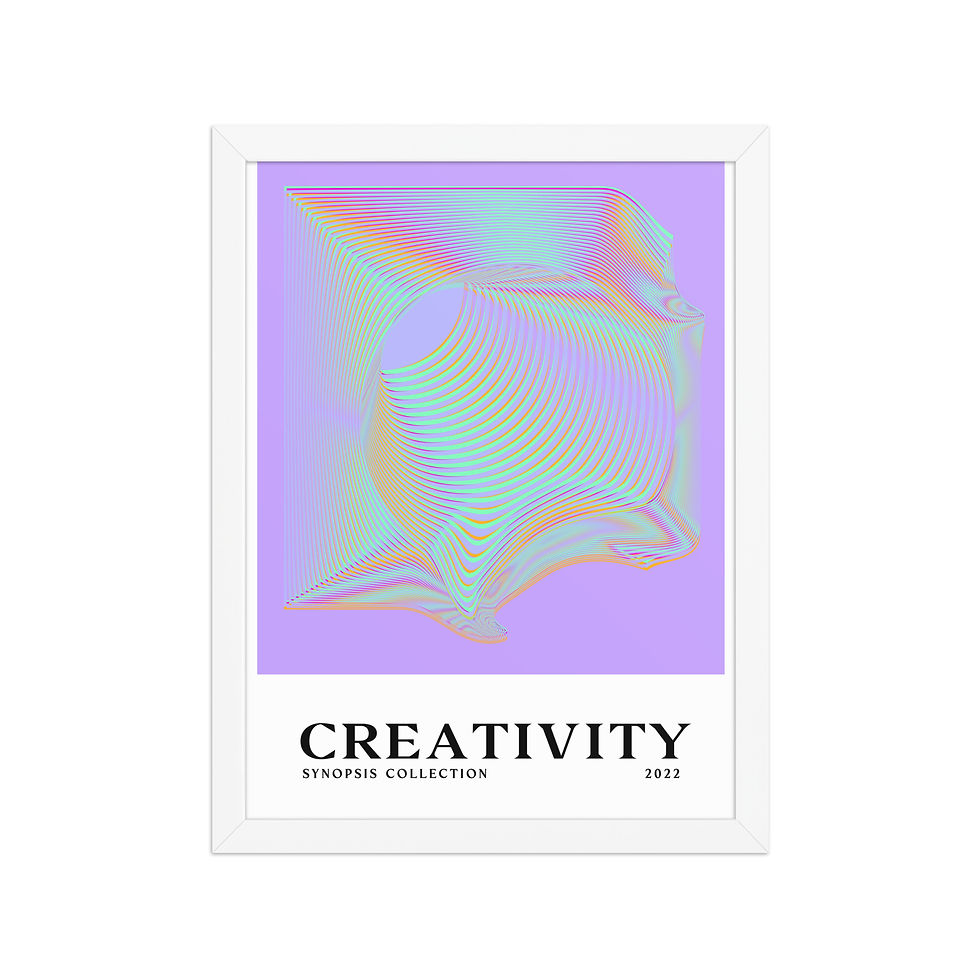 Thumbnail: Framed Eclectic Abstract Art for Modern Homes