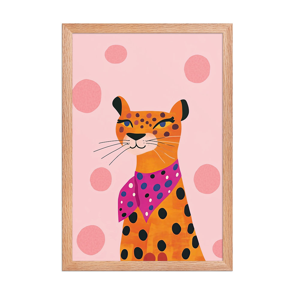 Thumbnail: Leopard | Children's Bedroom | Nursery Wall Art