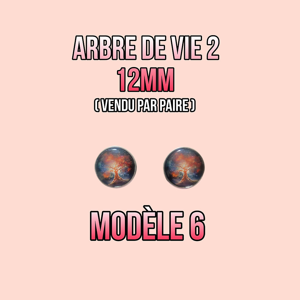 Miniature : Perle Clips 12 mm ARBRE DE VIE 2