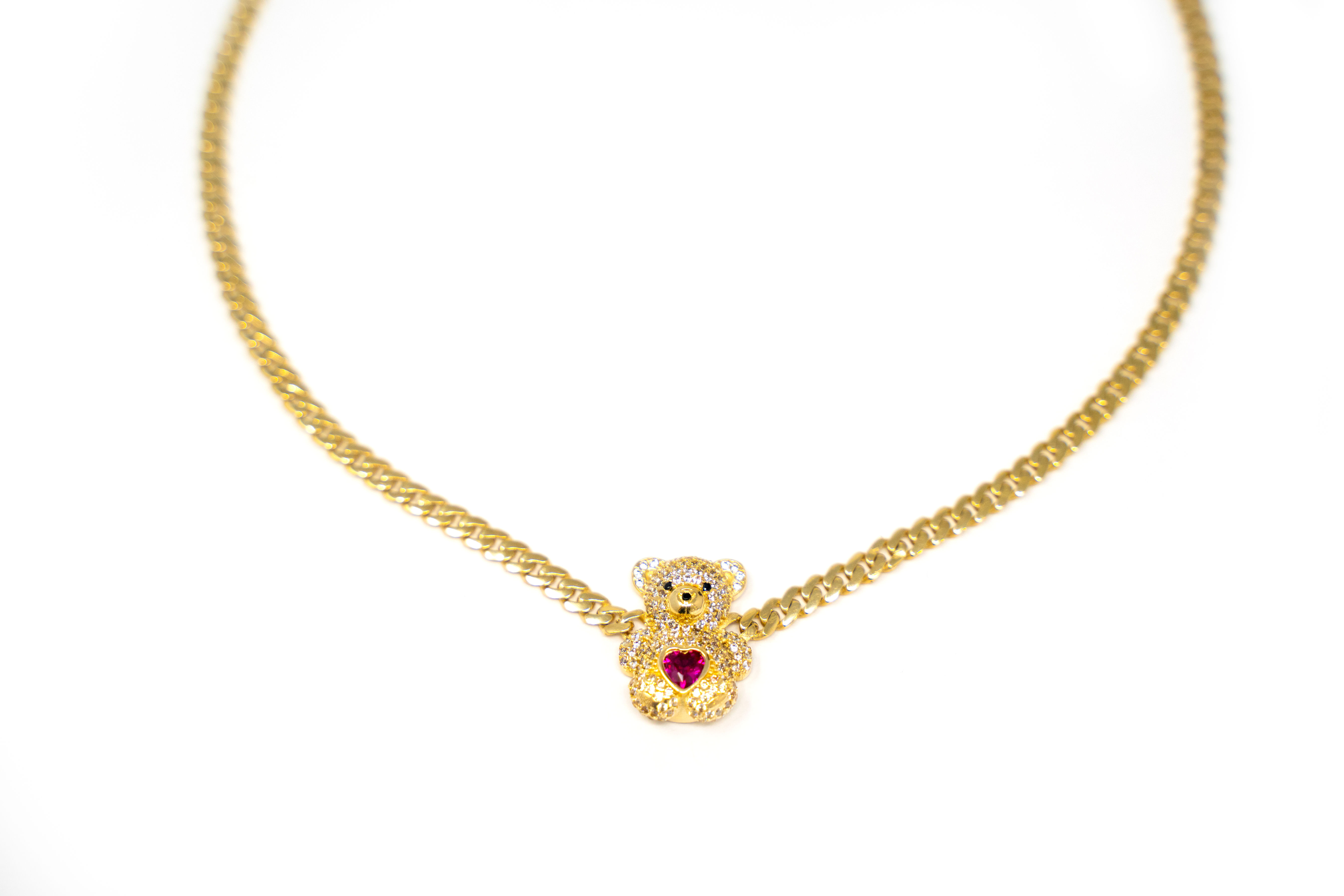 Bear Choker Necklace