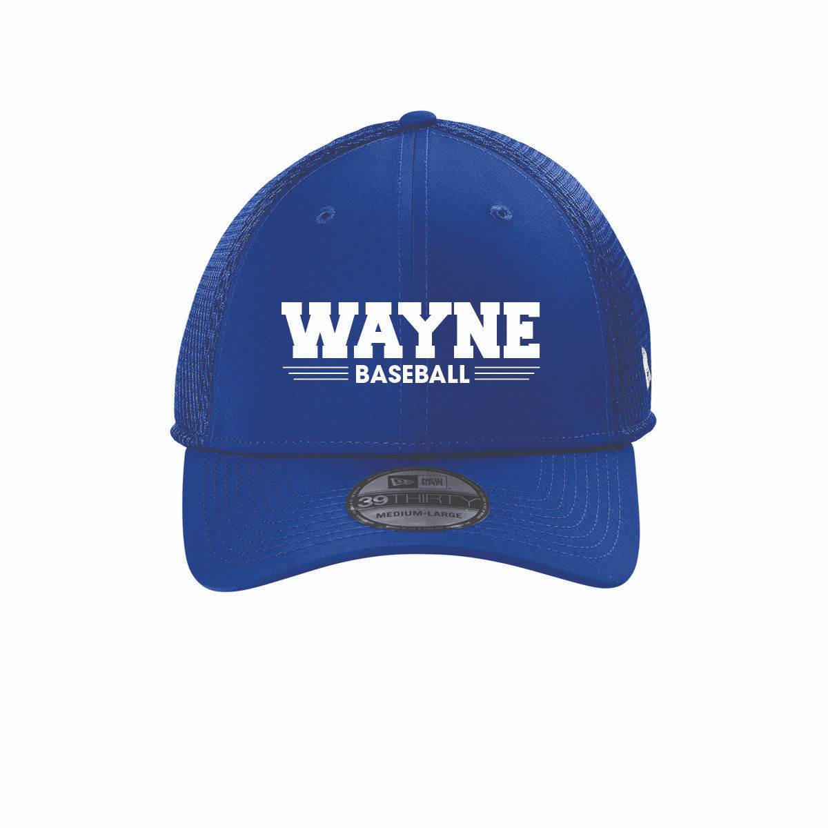 New Era 39THIRTY Stretch Mesh Cap - Wayne Baseball