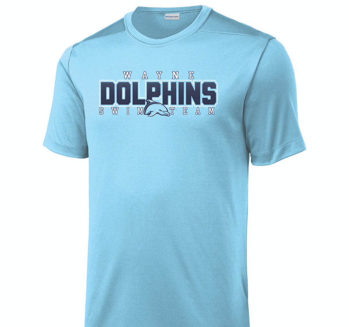Sport-Tek ® Youth Posi-UV ® Pro Tee - Dolphin Swim