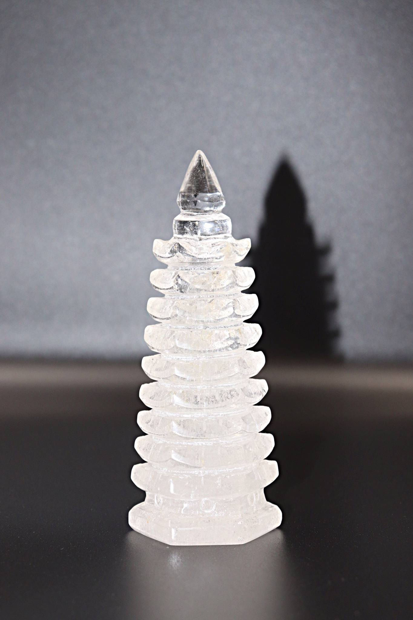 天然水晶クリスタル（H14㎝）