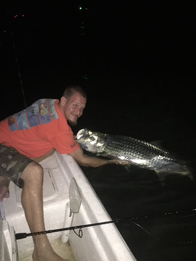 night time Tarpon