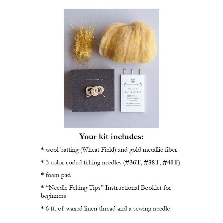 Thumbnail: Star Garden Needle Felting Kit