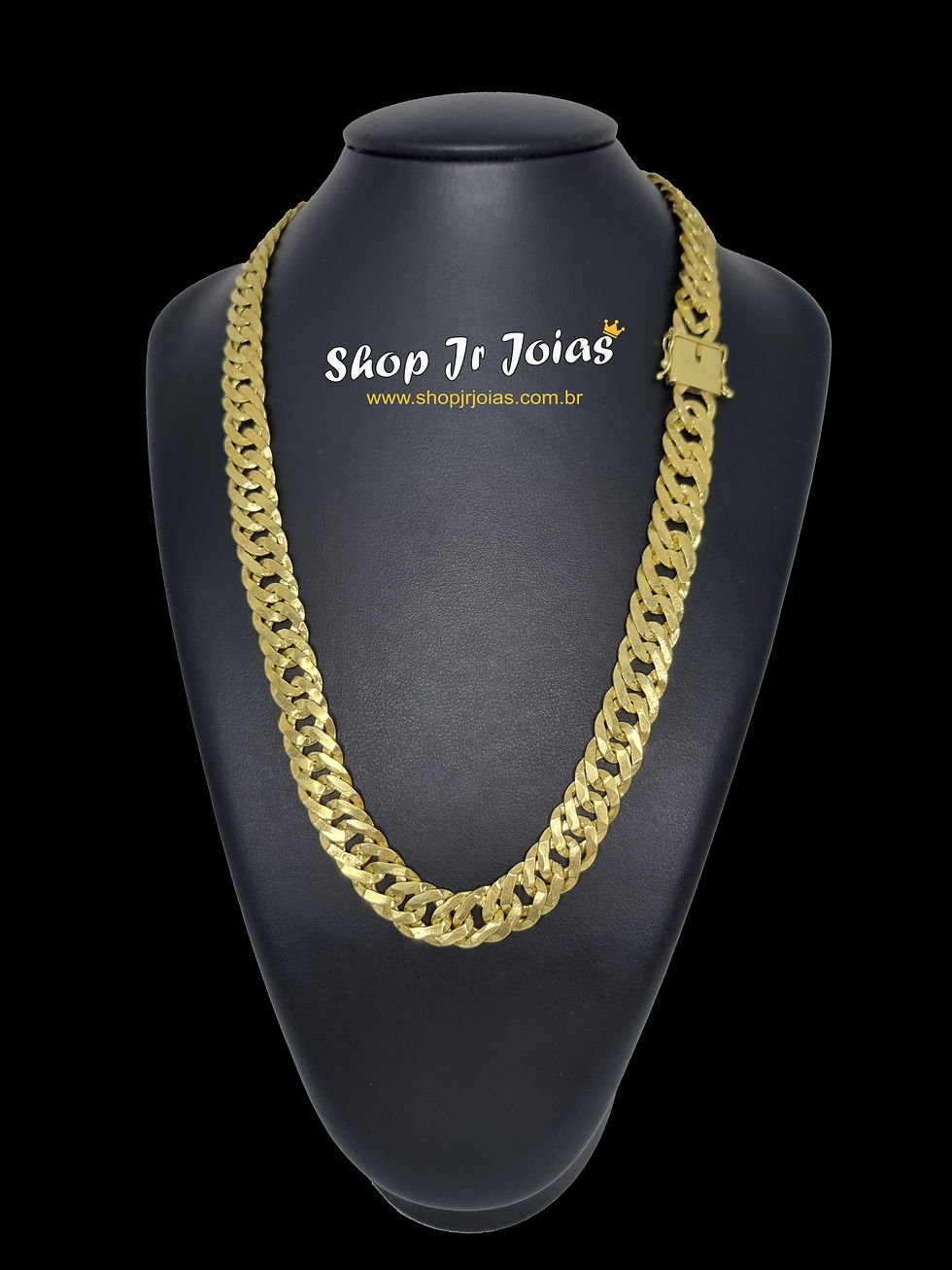 Miniatura: Corrente Moeda Antiga Groumet Laminado 15mm