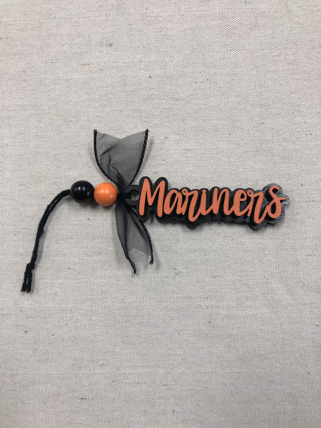 Mariners Ornament - 4” Painted