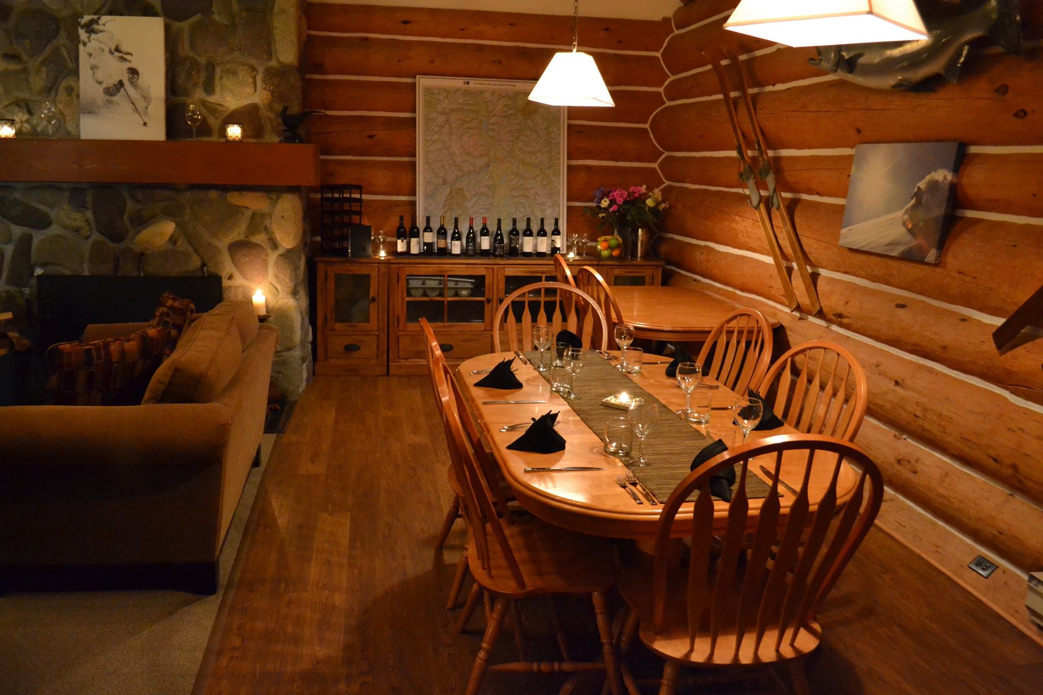 Chalet en bois rond — Pioneer Fishing Lodge – Pioneer Fishing Lodge