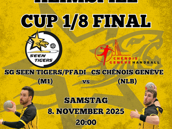 Cupfieber in Seen – Unsere 1. Mannschaft steht im Achtelfinale