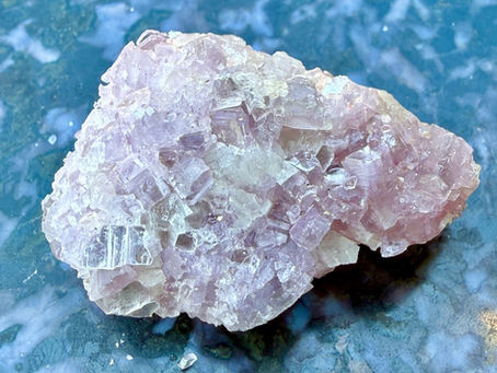 Lavender Lepidolite Cluster
