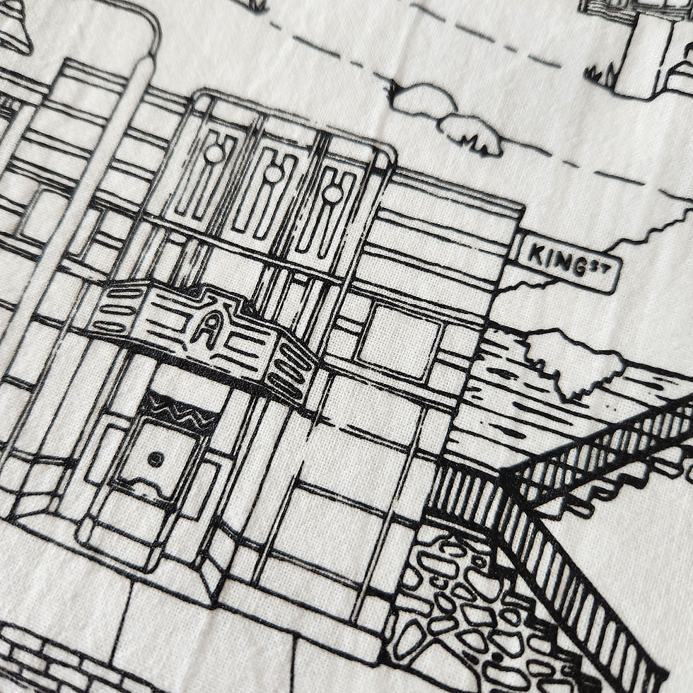 Thumbnail: Boone, NC tea towel