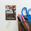Thumbnail: UNC Chapel Hill magnet on a magnet board