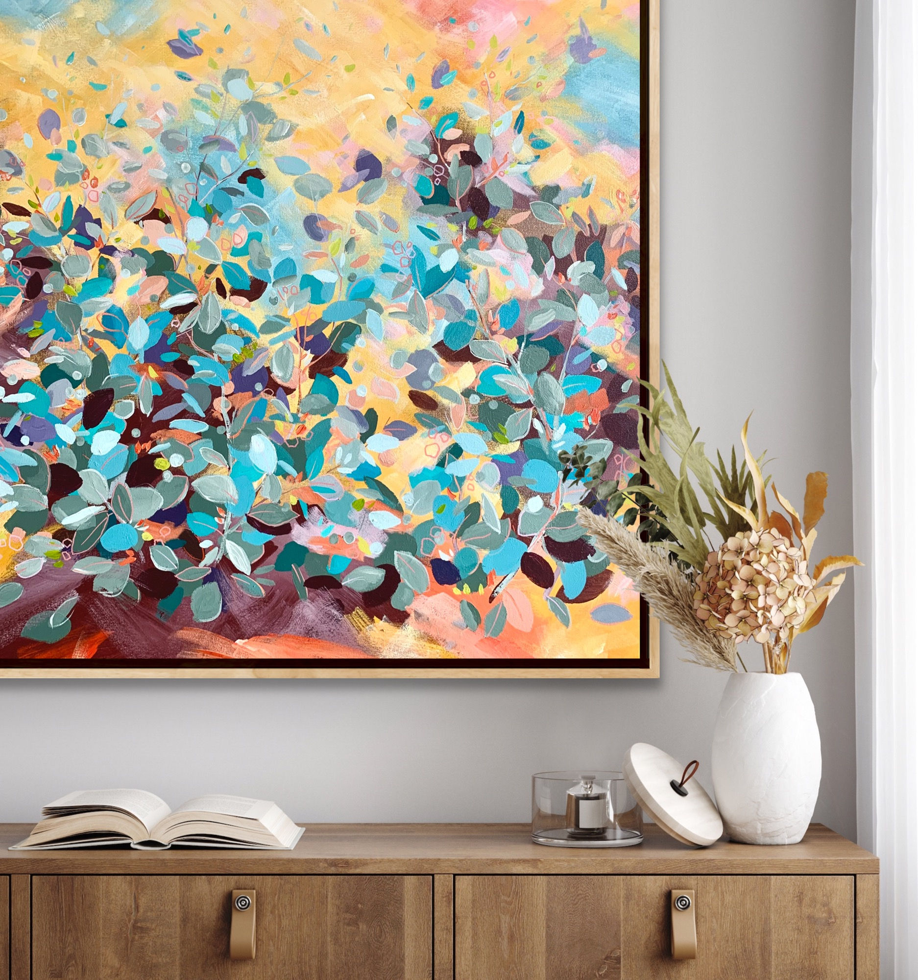 Spring Fling | 76x76cm
