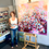 Thumbnail: Peaches and Cream | 120 x 120cm