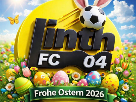 Der FC Linth 04 wünscht euch frohe Ostern! 🐰⚽️