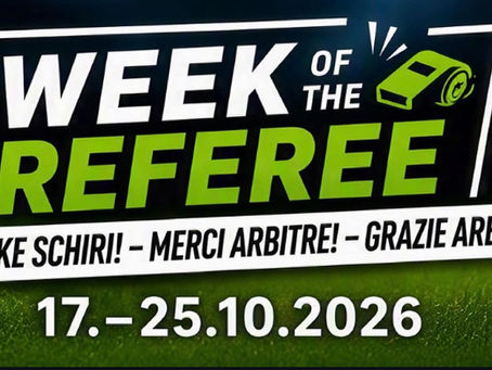Woche des Schiedsrichters – Danke, Schiri