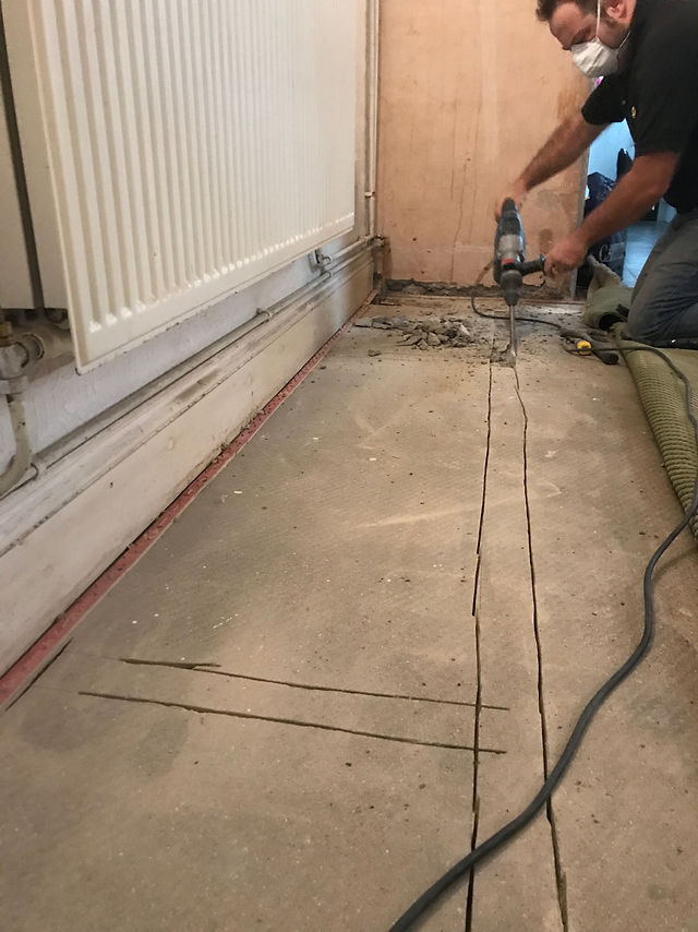 New Central Heating Pipework