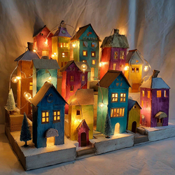 Winter Cities – Building Houses from Milk Cartons 🏘️❄️